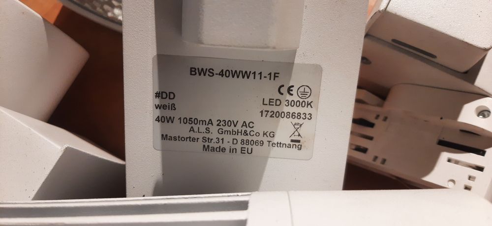 Reflektor led szynowy lampa
