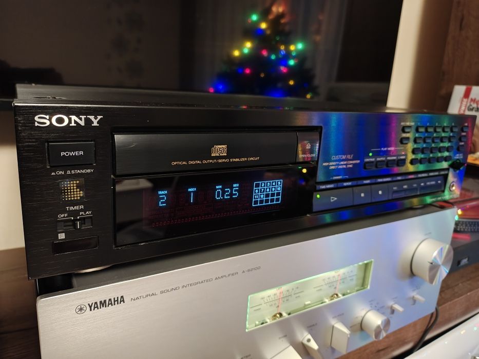 Odtwarzacz CD SonyCDP-991 Japan wysoki model.Bez pilota
