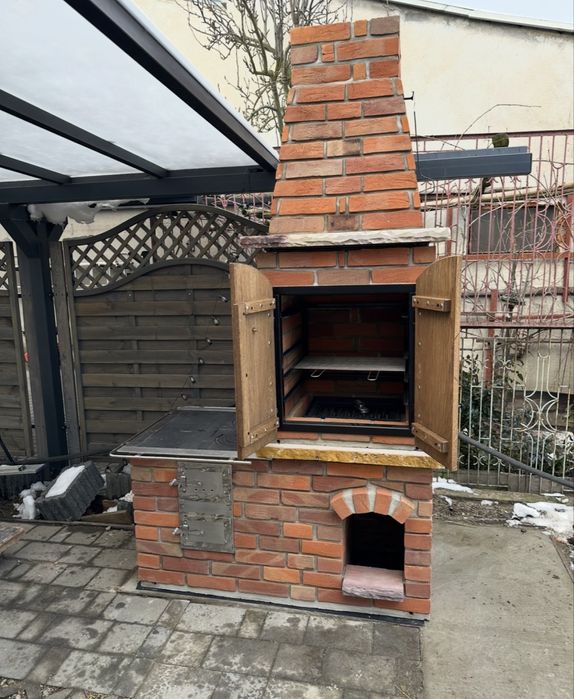Kuchnia polowa  wędzarnia grill