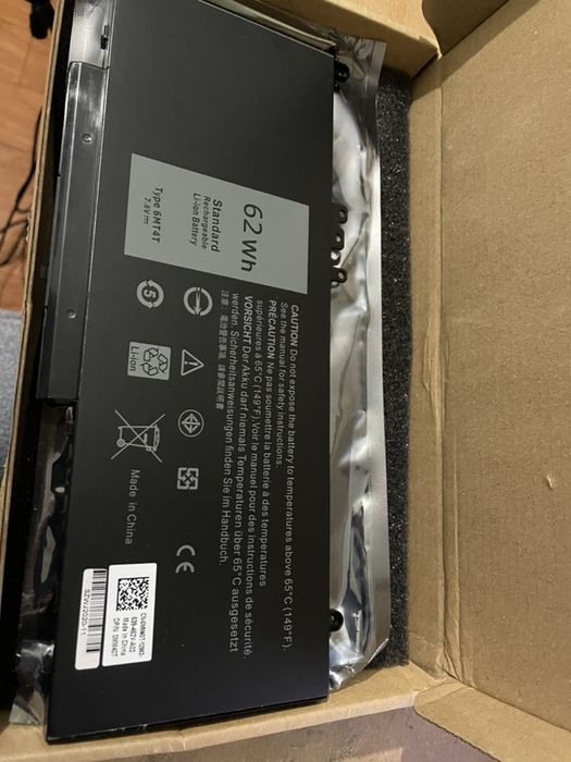 baterias para LENOVO HP E TOSHIBA novas na caixa E cady para discos