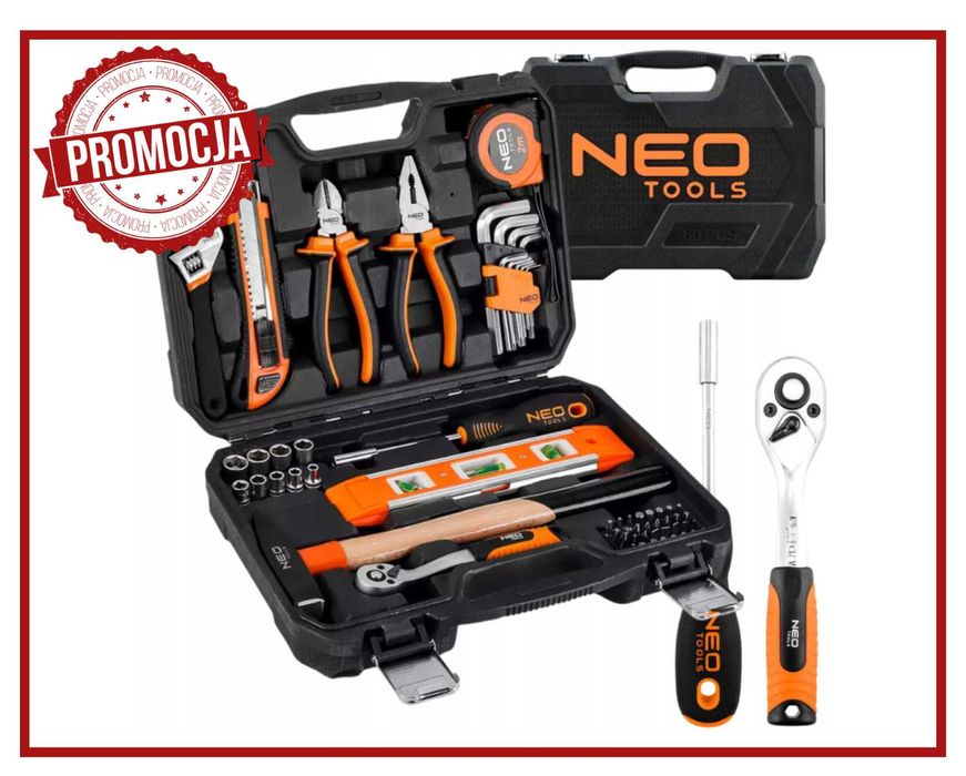 Zestaw Narzędzi Uniwersalny Klucze Nasadowe Bity Walizka (PROMOCJE)