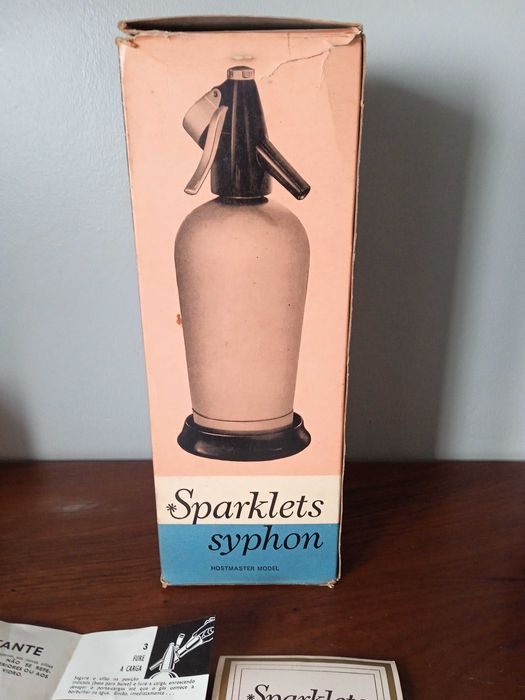 Antigo Sifão de Refrigerante Sparklets