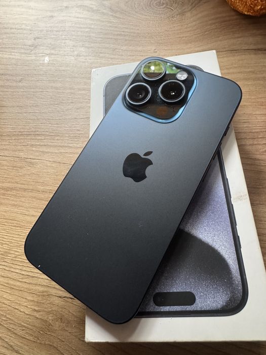 Iphone 15 pro max 256gb Blue Titanium stan bdb