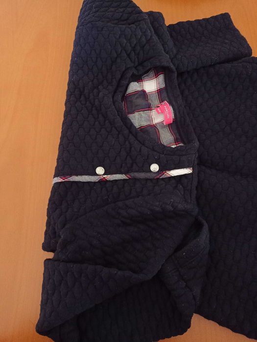 Vestido outono inverno 11-12 anos azul Lion of Porches