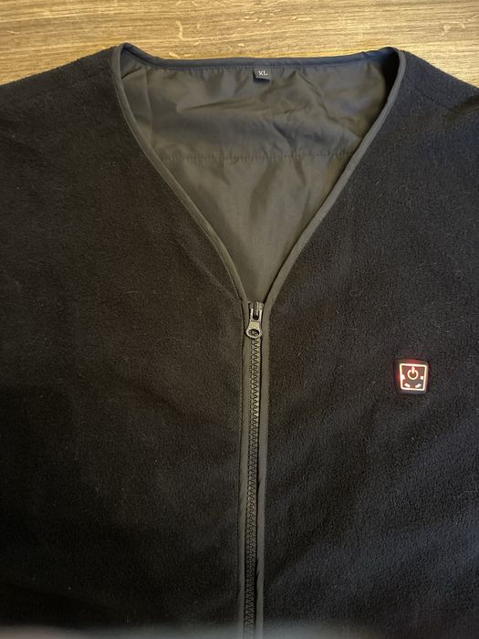 Nowa polarowa ogrzewana kamizelka Glovii, XL