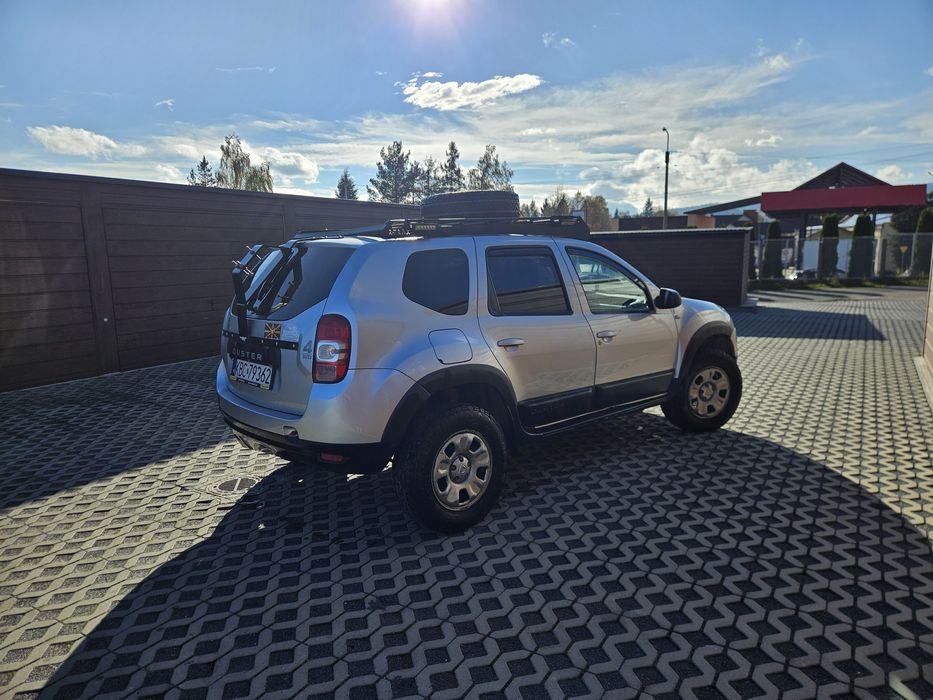 Dacia duster 4x4 1.5dCi 2016 wyprawówka kamper offroad FVAT