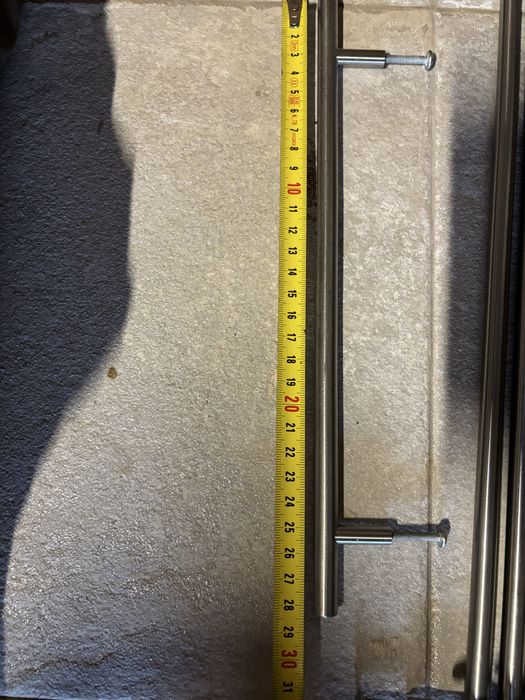 Puxadores inox escovado
