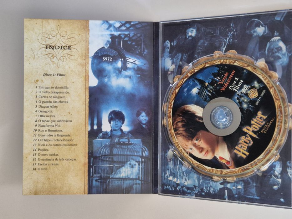 DVD Edição Especial Harry Potter e a Pedra Filosofal  (2 Discos)