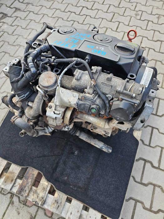 Volkswagen Audi Skoda Silnik KPL 1.9 TDI Kod Silnika BLS 220000KM