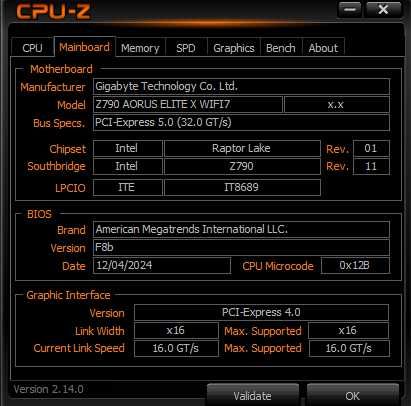 i7-13700KF + płyta Z790 AORUS ELITE X WiFi 7 + AIO (zestaw, gwarancja)
