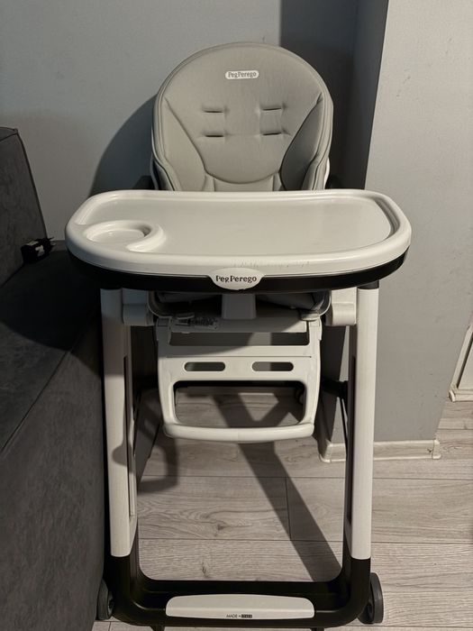 Стільчик для годування Peg-Perego Siesta Follow Me Ice (сірий)