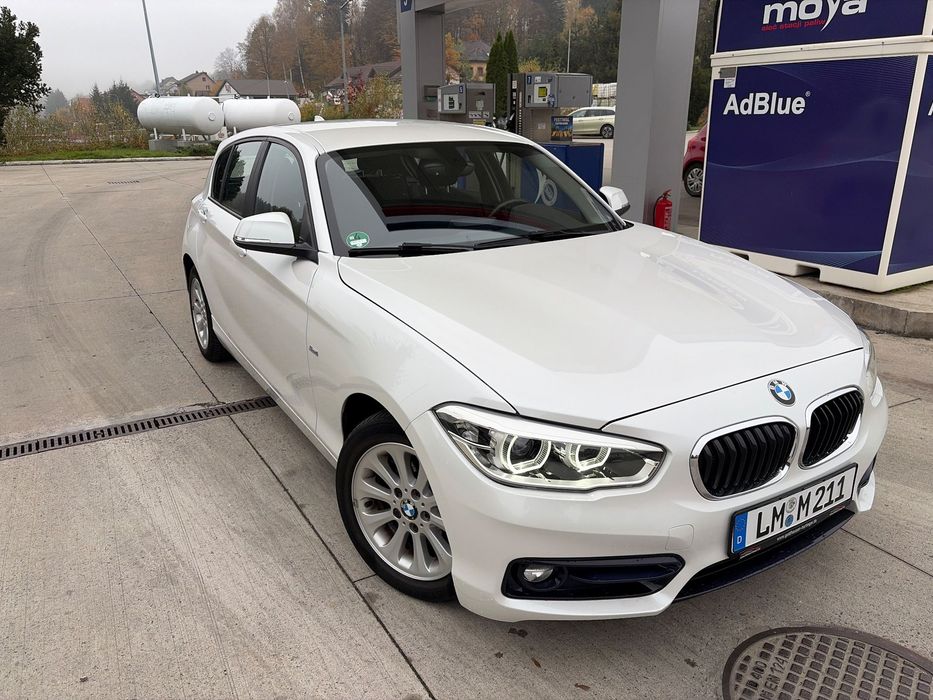 BMW Seria 1 Biała Perła  LEDY-NAWIGACJA-OPŁACONY z Niemiec