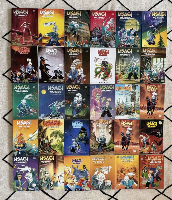Usagi Yojimbo – kolekcja 28 tomów, Stan Sakai, Komiksy o samurajach