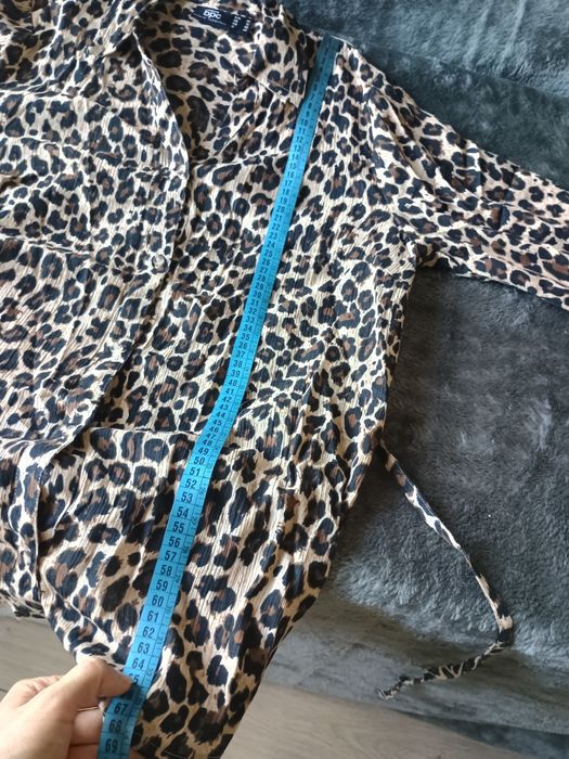 Bluzka ciążowa w zwierzęcy wzór Panterka