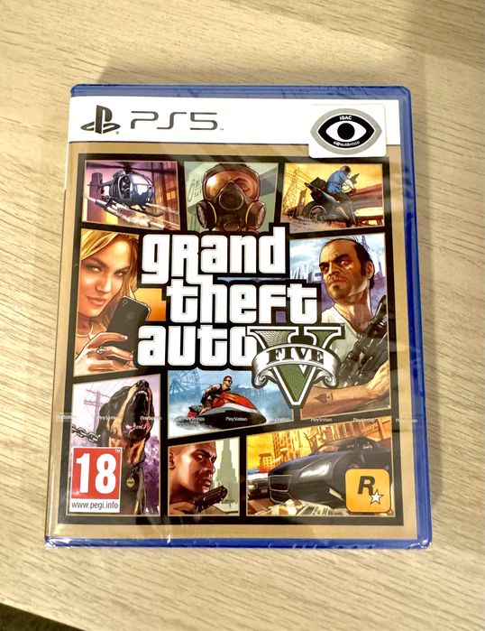 GTA V - Novo, ainda selado! PS5