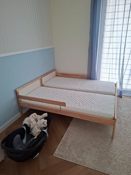 Łóżko Ikea 2 szt z materacem