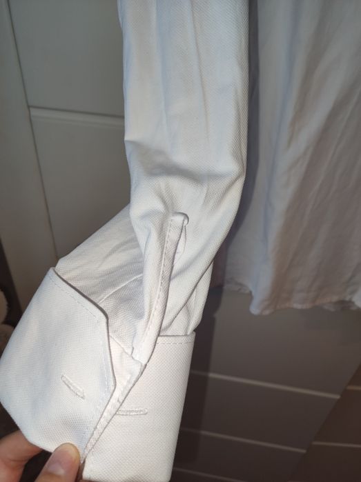 Koszula męska M biała do smokingu