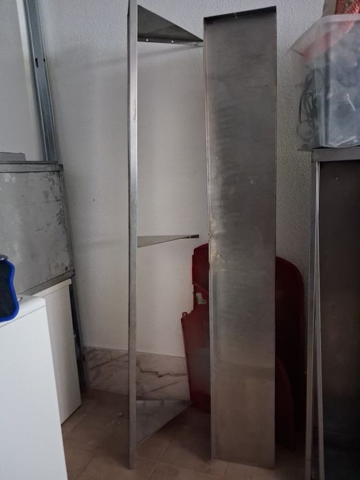 Parteleira em inox