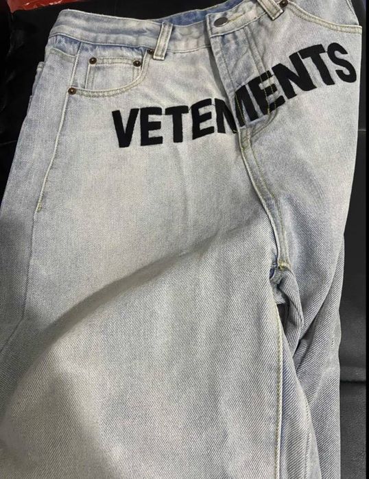 джинсы штани vetements