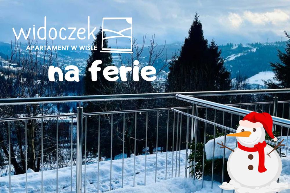 Zima w górach Wisla Apartament Widoczek noclegi wolne terminy