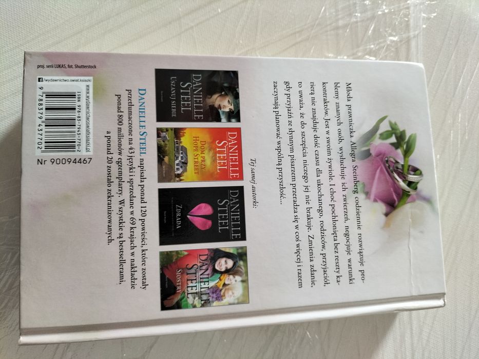 Książka,Daniele Steel , Ślub