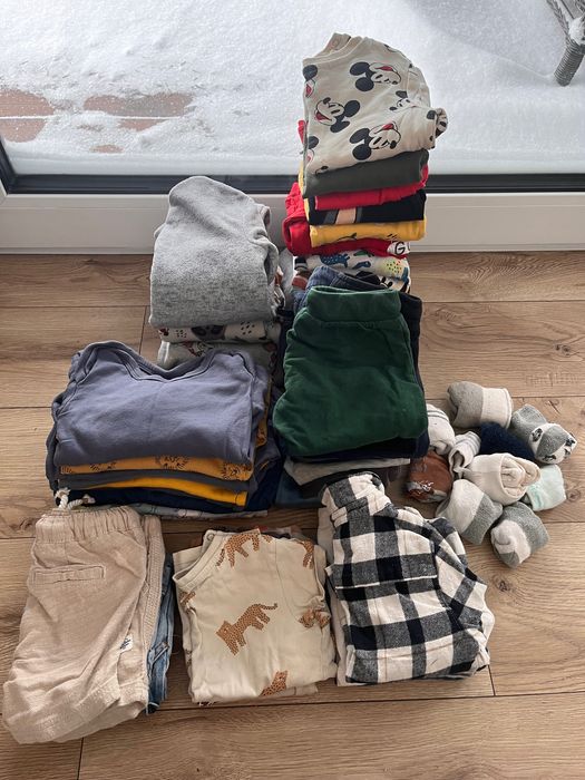 Paczka ubrań dla chłopca
