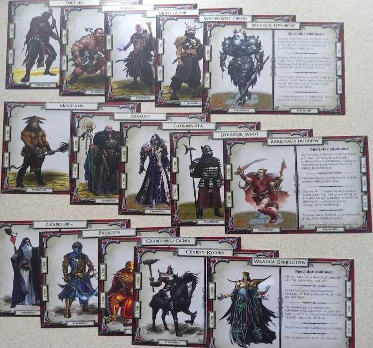 90 kart poszukiwczy do gry Talisman