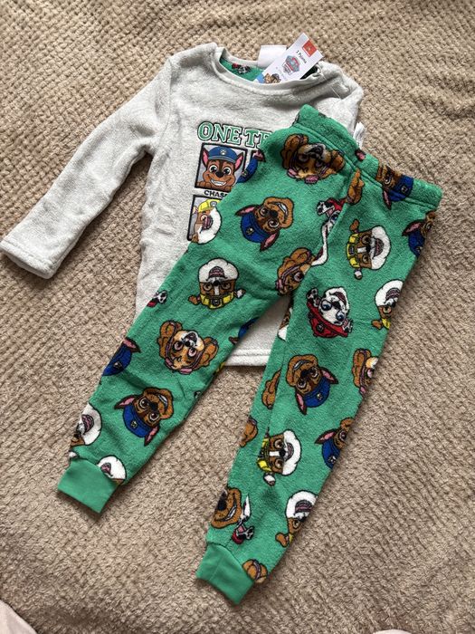 Піжама тепла дитяча  флісова на хлопчика дівчинку  primark пижама