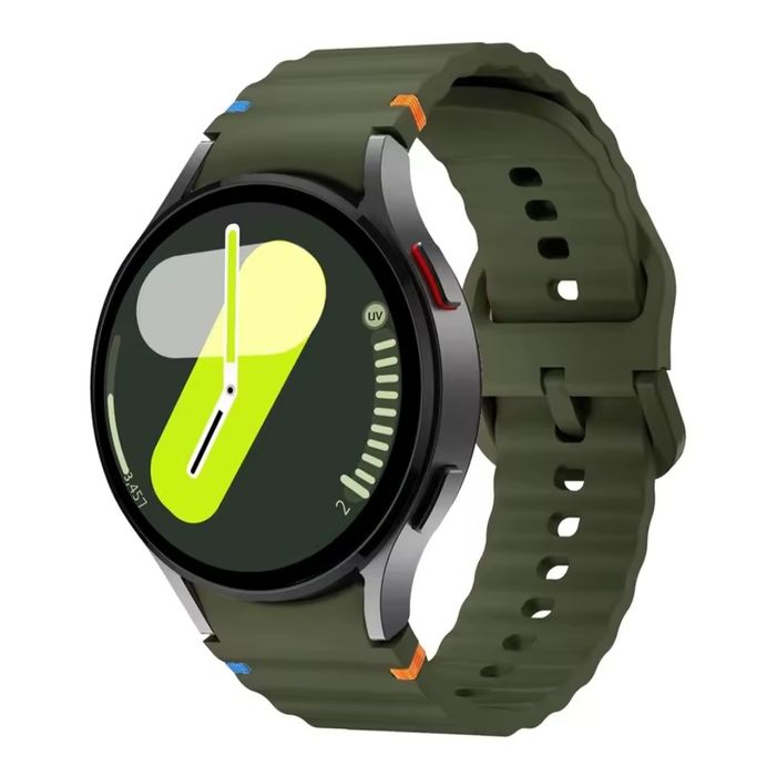 Ремінці 20мм для розумних годинників, Samsung Galaxy watch 7, FE, 5 Pro, 6, 4 classic 40 мм 44 мм