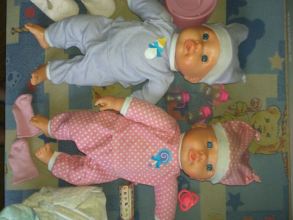 Говорящие пупсики. Разговаривают друг с другом