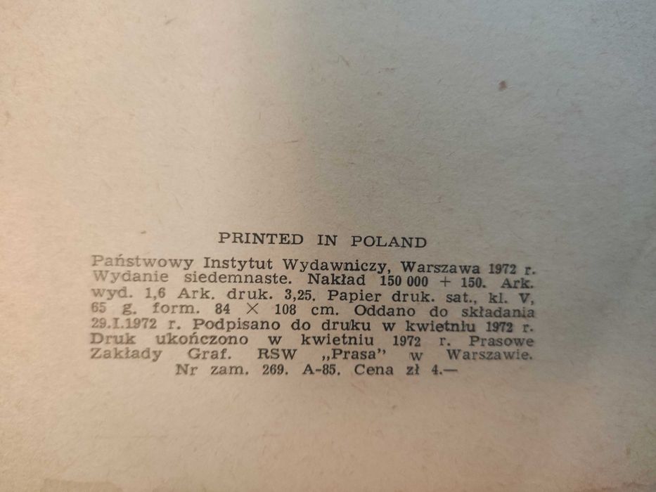 Jan Kochanowski "Treny" 1972 PIW