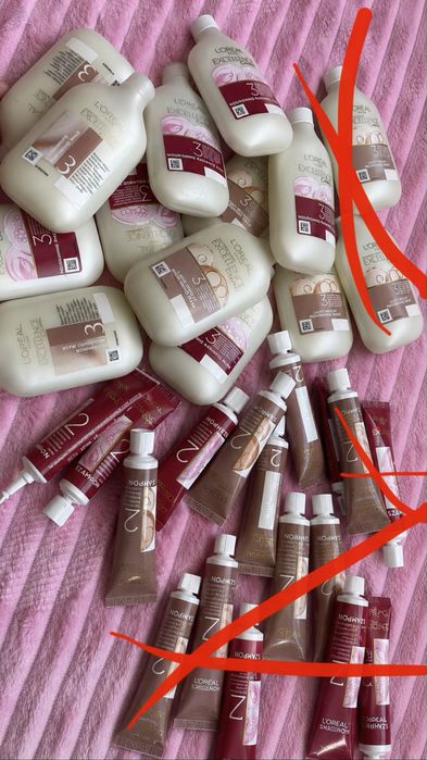 Маски  та шампуні    L’Oréal Excellence залишилось 20