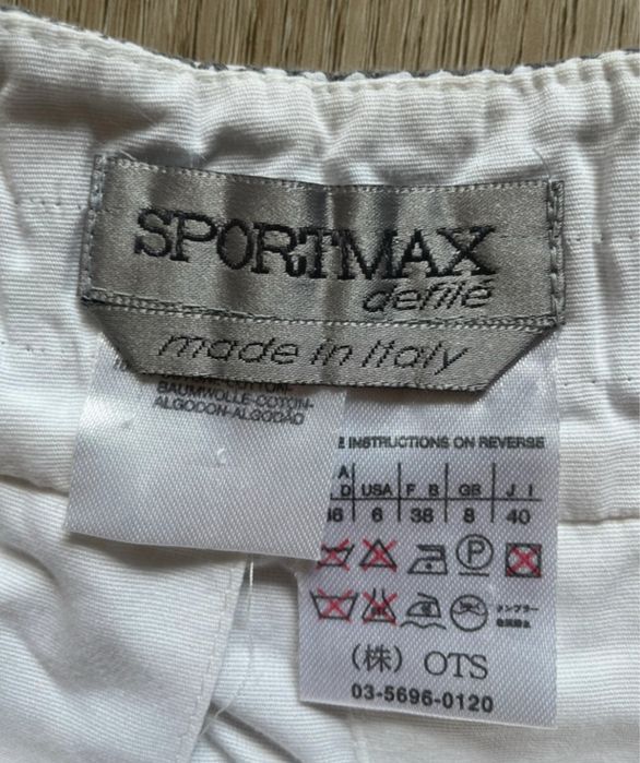 Sportmax Code grupa MaxMara spódnica bawełna M