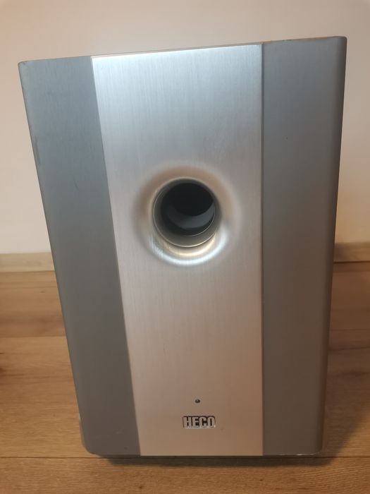 Subwoofer HECO srebrny