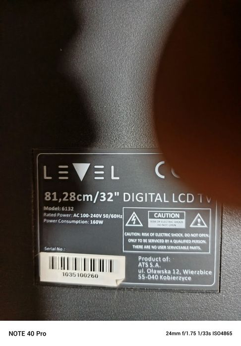 Telewizor Level 32 cale