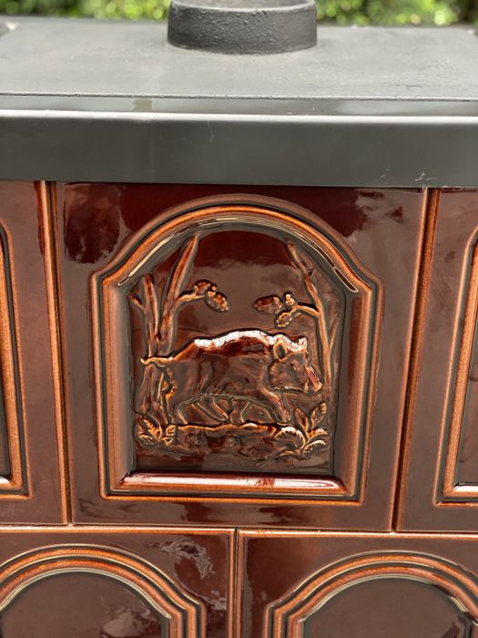 Piec kaflowy kaflak piec szamotowy kominek