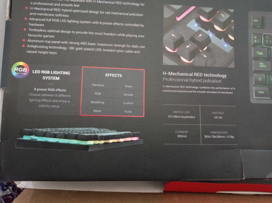 Teclado computador pc Mars Gaming