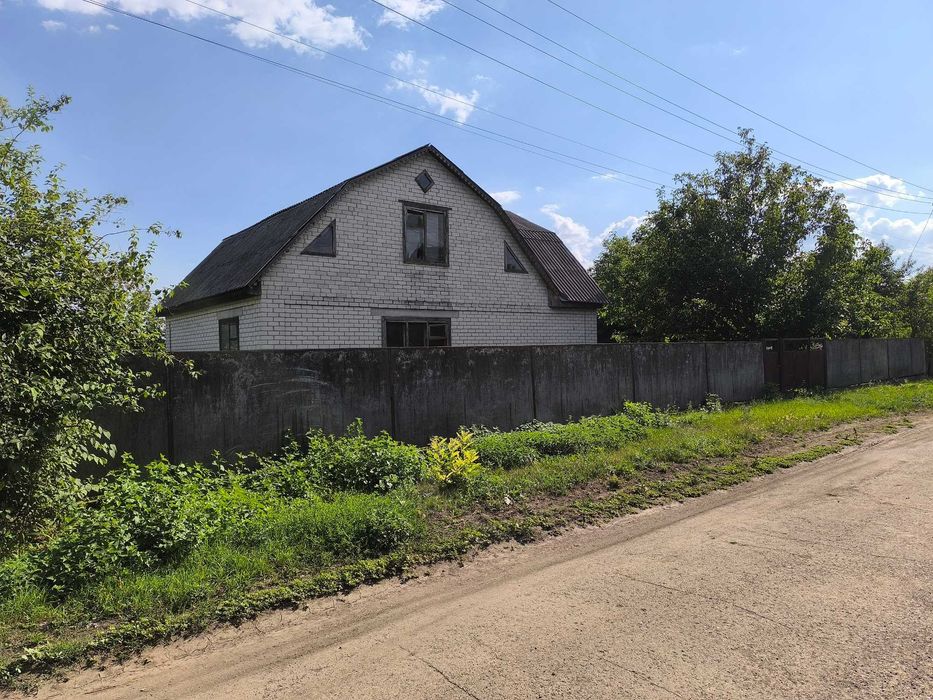 Продаж будинку 117,6 м² (біла цегла) + 45 сот з виходом до річки, с. Куцівка