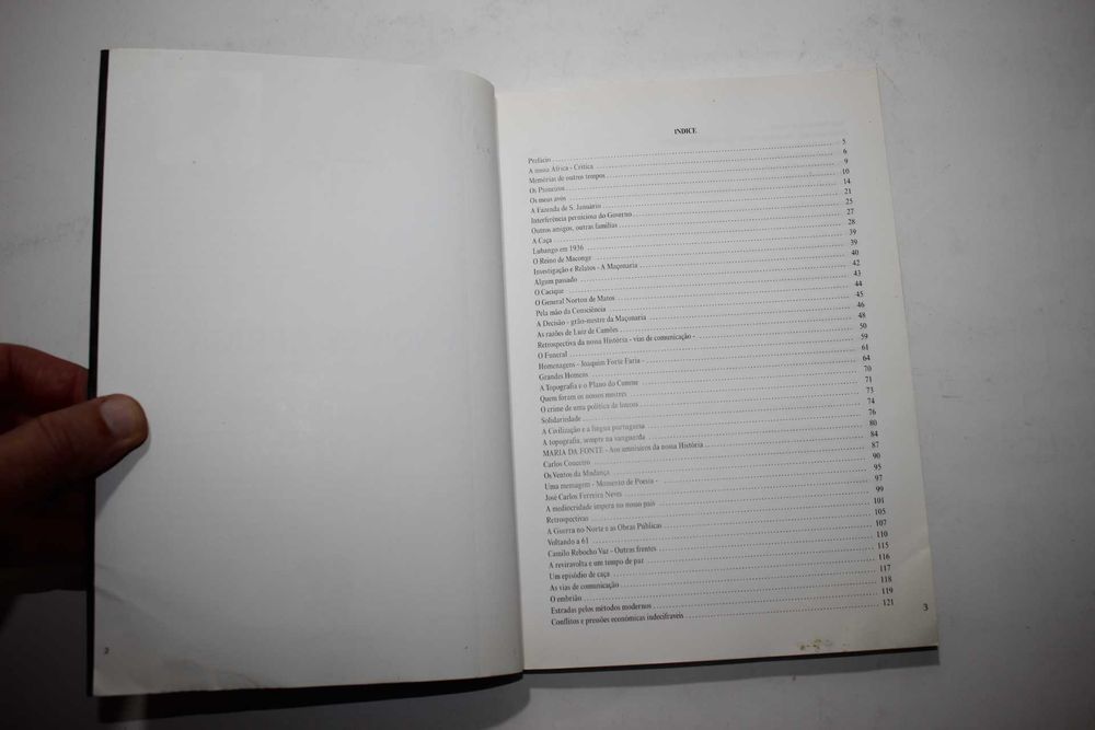 Livro - A nossa África - Manta de retalhos - Francisco Nóbrega