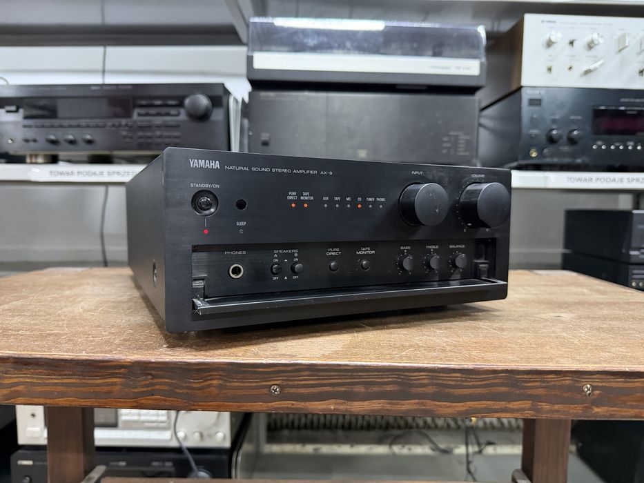 ‼️ Yamaha AX-9 – Wzmacniacz Stereo Hi-Fi z Wejściem Phono, Regulacją Barwy Dźwięku i Solidną Konstrukcją Yamaha | Audio Room