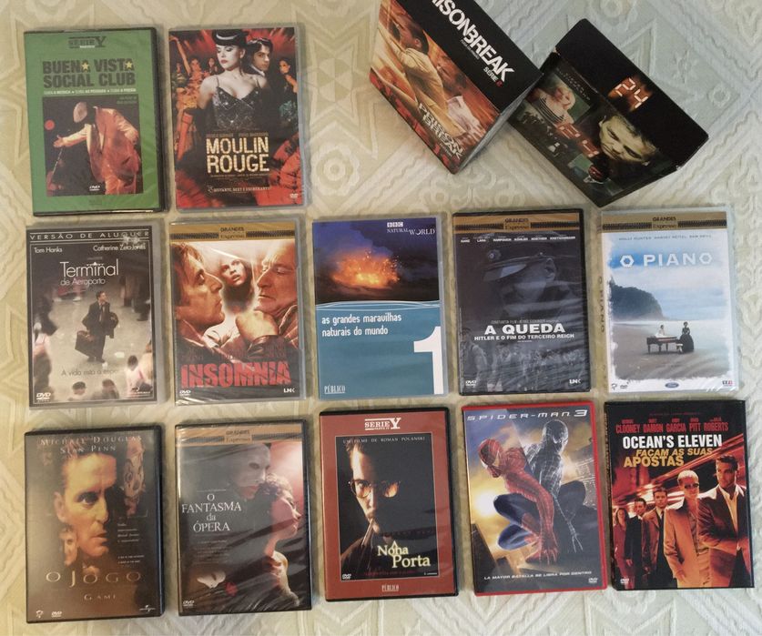 DVDs - filmes & séries variados