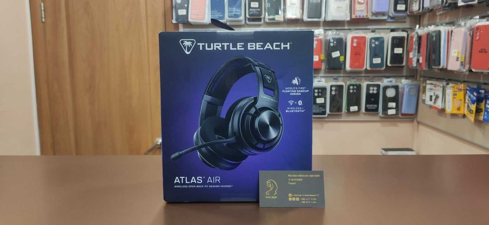 Bluetooth Навушники Накладні Turtle Beach Atlas Air ,Black
