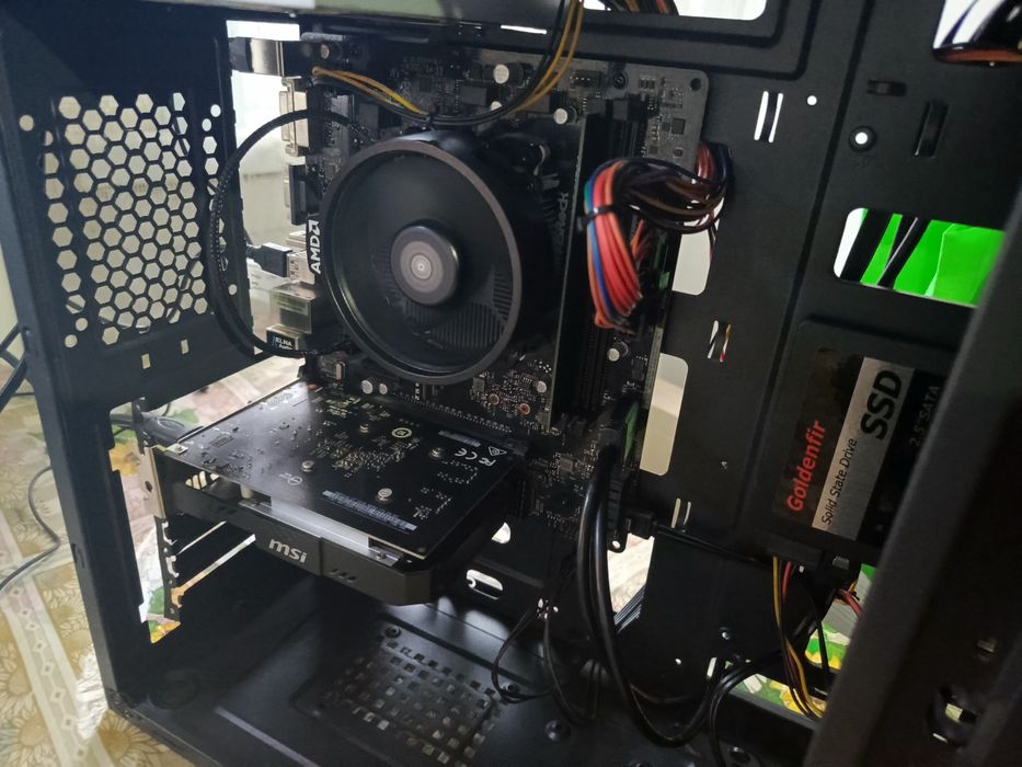 Бюджетный Игровой ПК Ryzen 3 1200 / GT 1030 (GDDR5)/ SSD 128GB / 8GB