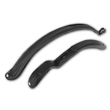 Błotniki Komplet Spl-Raptorxs Pcv 26"-28" Czarny