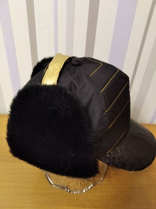 Шапка кепка блайзер женская утепленная