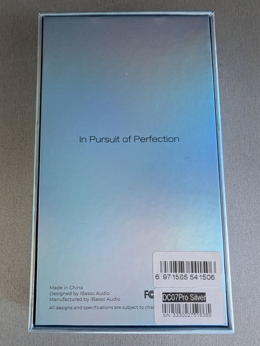 НОВЫЙ! ЦАП iBasso DC 07pro. Cirrus Logic CS43131x4