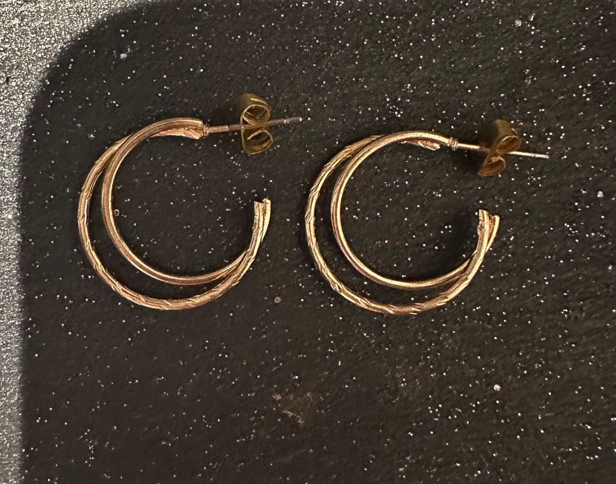 Argolas efeito duplo - mercado local