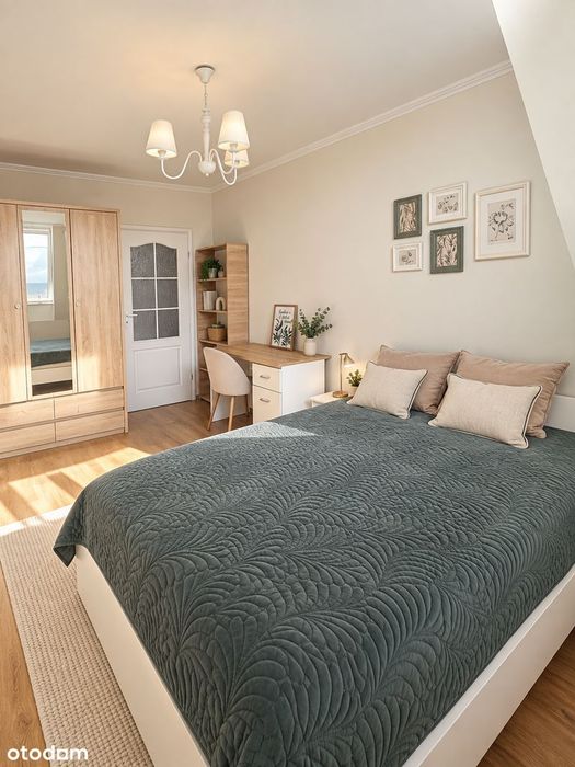 70m2, 3 niezalezne pokoje, centrum, 2wc, miejsce w garazu