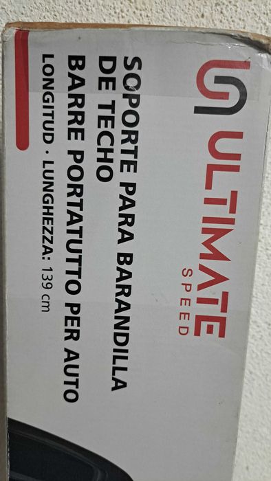 Barras de Tejadilho Universais Ultimate Speed – Alumínio (C/ Chave) NOVAS