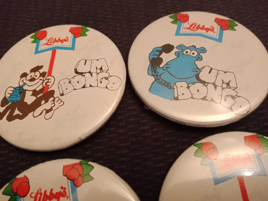 Coleção de Crachás Libby's - colecionismo - anos 80